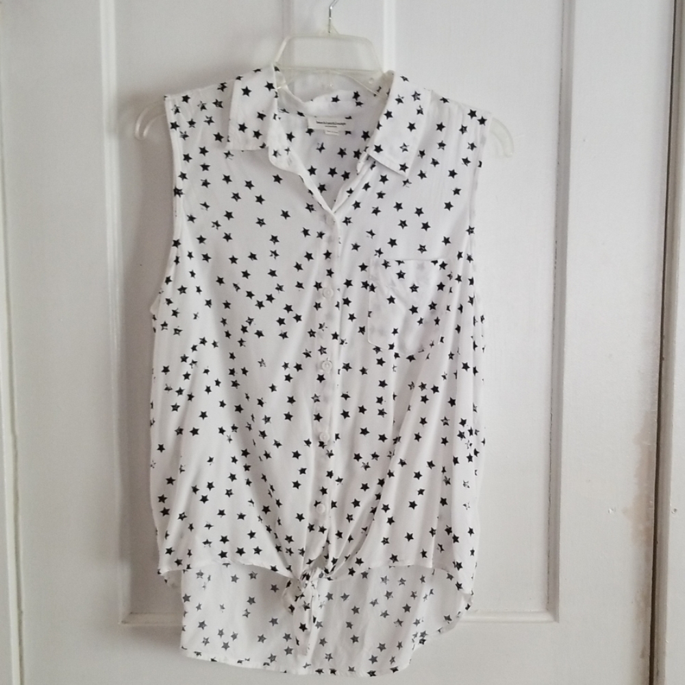 Beach Lunch Lounge Sleeveless Blouse